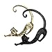 Hemlock Women Girl Gothic Punk Ear Cuff Wrap Clip Earrings (Black)