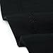 DAVID ARCHY Men's 4 Pack Micro Modal Drop Needle Underwear Soft Breathable Trunks (M, Black)