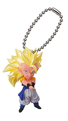 Dragon Ball Z PVC Keychain ~ Gogeta Super Saiyan 3~ Fusion of Goku and Vegeta