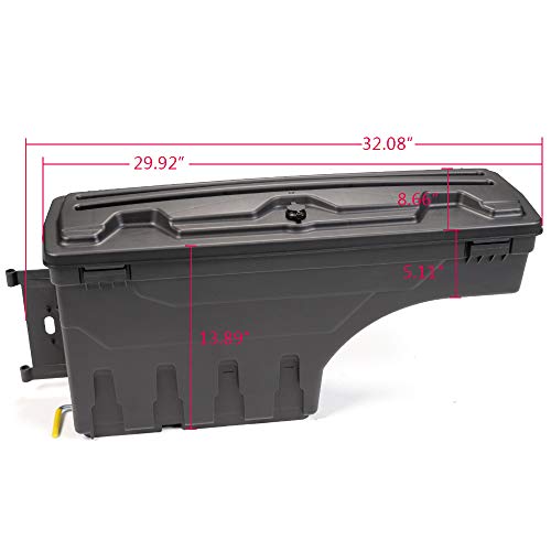 PIT66 Lockable Truck Bed Storage Toolbox Compatible With 20022018