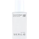 SHOWLAB Exosome Collagen 88 Booster Serum - Korean Face with 88% Collagen Extract, 9 Peptides, Hyaluronic Acid, Niacinamide - Anti-Aging Firming Serum for All Skin Types, 1 oz