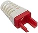 Platinum Tools 100030R-C Strain Relief for Cat6, (Red). 50/Clamshell.(Pack of 50)
