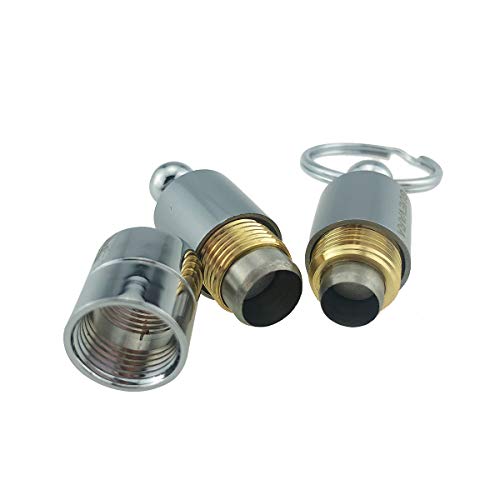 Cigar Punch Stainless Steel Double-Size Detachable Cutter
