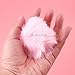ULTNICE 12pcs Faux Fur Pom Poms DIY Fluffy Ball for Knitting Hats Scarves Bags Charms
