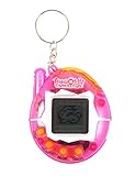 Electronic Tiny Pet Toy, Child Nostalgic Tamagotchi Virtual Cyber Mini Pet Funny Game Machine with Keychain (One Size Solid Color) (1)
