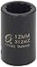 Sunex 312mz 3/8-Inch Drive 12-Mm 12-Point Metric Standard Impact Socket