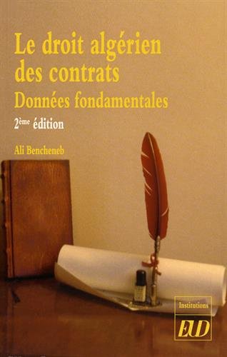 Le  droit algérien des contrats
