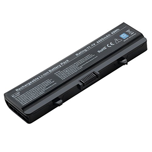 TAUPO New Laptop Battery for Dell Inspiron 1440 1525 1526 1545 1546 PP29L PP41L Series Vostro 500, fits P/N RN873 X284G M911 M911G GW240 RN873 K450N [4400mAh, 6-Cell]