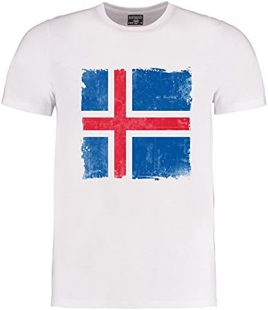 Icelandic Flag- Iceland National Pride Country Symbol Men's t-Shirt