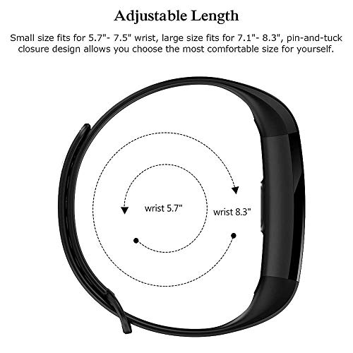 Fitness Tracker with Blood Pressure Monitor, Colorful Screen Activity Tracker Watch IP67 Waterproof Smart Fitness Band with Step Counter, Calorie Counter, Pedometer Watch for Kids Women Men (Black) - Thumbnail 5