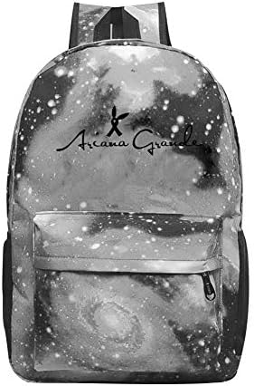 Starry Sky Fashion Backpack School Bag Aria-na My Everything Grand-e Travel Daypack for Mens Kids Boys Girls