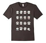 VARIOUS FEELING OF PANDA T-shirts
