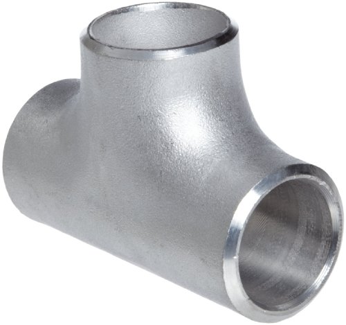 Stainless Steel 304/304L Pipe Fitting, Tee, Butt-Weld, Schedule 10, 1/2