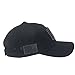 The Hat Jungle USA American Flag Patch Tactical Hat Mesh Back Adjustable Baseball Cap,Black