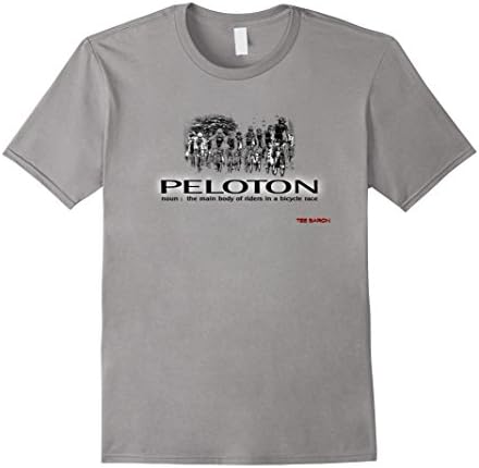 Men's Peloton Cycling Tee Shirt XL Slate