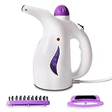 COSVI Portable Powerful Garment Steamer, 200ml Handheld Fabric Steamer, Auto Shut-off, Fast Heat-up, Clothes Steamer Iron for Wedding Dress and All Clothes, Suitable for Home & Trave