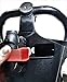 Less is more golf rangefinder Magnetic Holder Band (Strap) (Red), with Adhesive Metal Plate