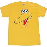 Big Bird Face T-Shirt-X-Large