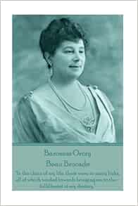 How did baroness orczy feel about the poor picture