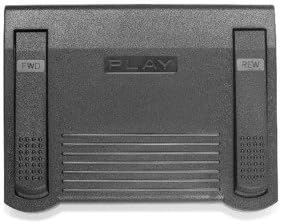 Dictaphone foot pedal with phone connection Foot Control for Dictation Transcription Machines