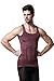GKVK Mens Slimming Body Shaper Vest Shirt Abs Abdomen Slim, Purple, M(chest size 86cm-91cm/34inches-36inches)