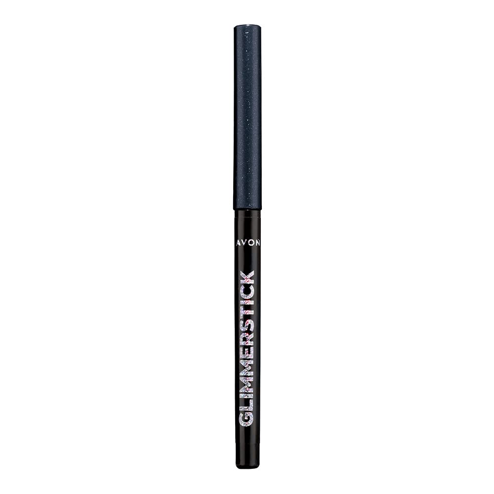 Avon Glimmerstick Diamonds Shimmery Waterproof Eyeliner Black Ice With Vitamin E 0.28g