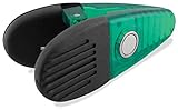 07522Magnetic Clip,Hard Plastic with Powerful Magnet,Translucent Green with Black Handles,3-1/2