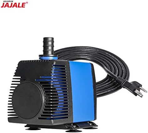 JAJALE Submersible Water Pump Ultra Quiet for Pond,Aquarium,Fish Tank,Fountain,Hydroponics