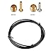 Gub Bicycle 2.5M Hydraulic Disc Brakes Hose Connector Insert and Olive Set for Shimano BH90 BH59 Brake SLX XT MTBthumb 4