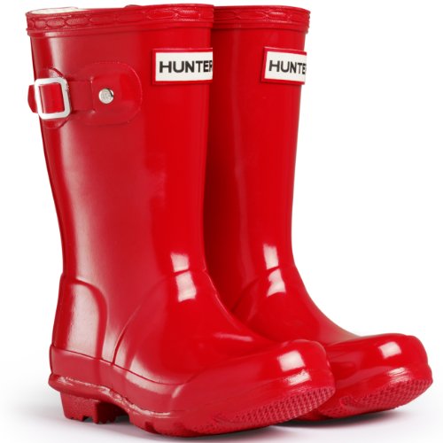 red hunter boots kids