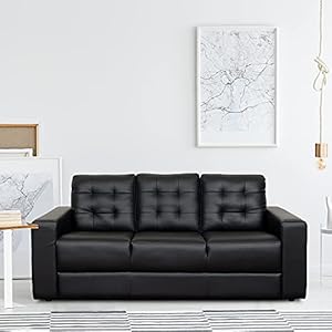 TADesign Valeria Leatherette Sofa (3 Seater)