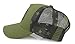 USA American Flag Embroidered Stars and Stripes Tactical Mesh Trucker Baseball Snapback Cap Hat (Army Green)