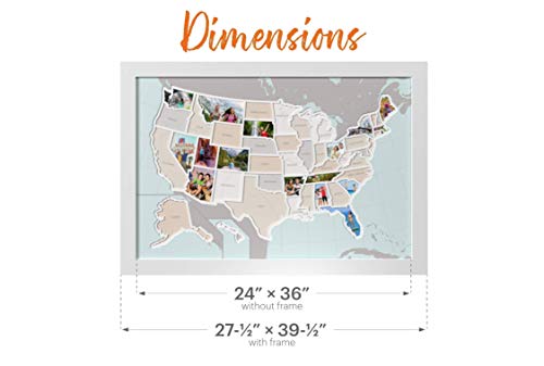 50 States USA Photo Map