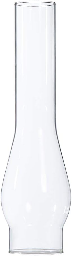 Oil Lamps & Accessories - B&P Lamp® 2 5/8 Inch by 11 5/8 Inch Rayo and Central Draft Style Lamp Chimney for Vintage and Antique Style Lamps