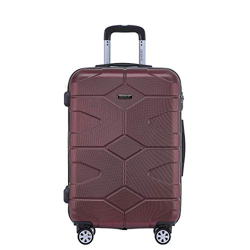 [- BEIBYE - Airwheel Businesstrolley 2035 Hartschalenkoffer Koffer Handgepäck Trolley Rollkoff