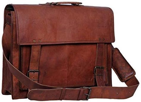 komal's passion leather messenger bag