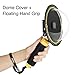 YOEMELY Dome Port for GoPro Hero 6 Hero 5 Hero 2018 HERO7 Black Underwater Dome GoPro Accessories (Yellow)