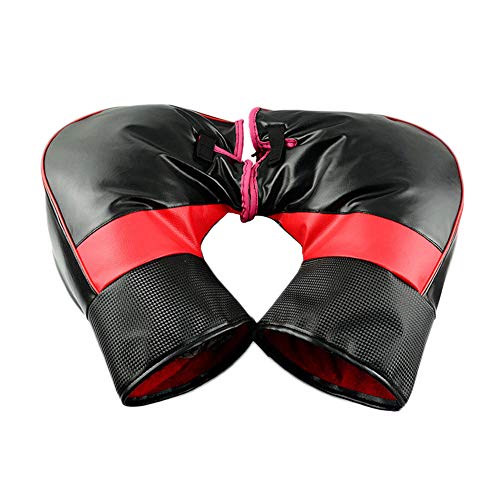 FOLCONROAD Fleece Lined Motorcycle Bar Muff Gloves Handlebar Warmer Winter Motorcycle Scooter Bike Gloves Material Hand Muffs