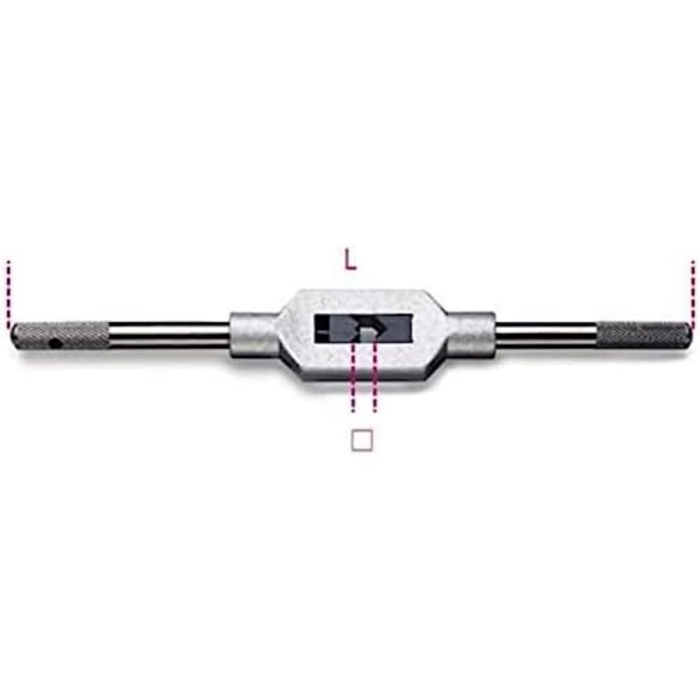 Beta 4350121 Adjustable Tap Wrench, Light Alloy Body, M5-M20