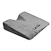 Finnkarelia Memory Foam Wedge Seat Cushion for Back Pain Relief and Sciatica Office Chair and Car Comfort Pillow, Non-Slip Bottom Design