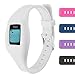 Fitbit Zip Buckle Bracelet - Adjustable Wristband and Wristwatch Style - Fitbit Zip Silicone Replacement Secure Band with Chrome Watch Clasp and Fastener Buckle - Fix the Tracker Fall Off Problem
