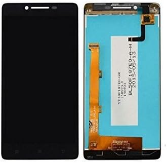 Screencart IPS LCD Display with Touch Screen Digitizer Glass for Lenovo A6000 and A 6000Plus (Black) - Combo Pack