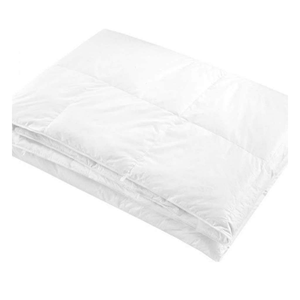 Gabel nottetempo Goose Down Duvet, Filling 30% down, 70% feathers, 235 g/m2, Pillowcase 100% Pure Cotton King size 205 x 250 x 2 cm Bianco