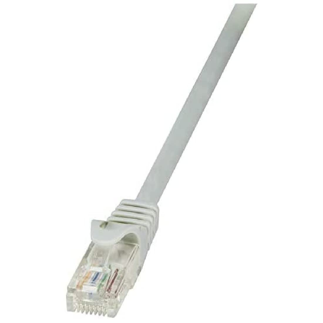 LogiLink CP2092U CAT6 U/UTP EconLine Patch Cable, 10 Meter Length, Grey, Grey, 10 Meter Length