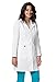Adar Uniforms Universal Stretch Lab Coat for Women - 36