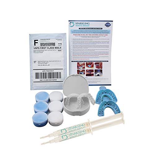 Custom Teeth Whitening Trays + 2 Syringes of Premium Teeth Whitening