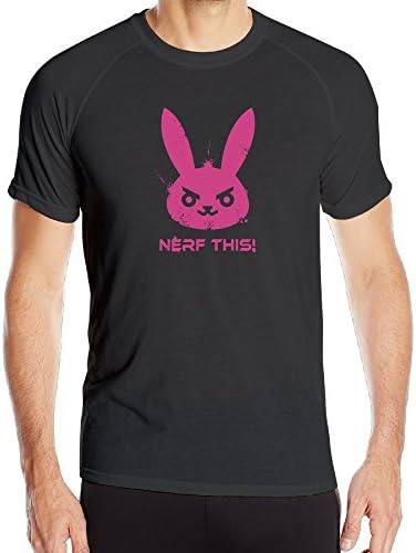 Men Overwatch Nerf This Short Sleeve Athletic T Shirts