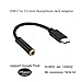 USB-C to 3.5 mm Headphone Jack Adapter ，Type C to 3.5mm Audio Adapter for Samsung Note10/Note10+/ S10/S10+,Google Pixel2/2XL/3/3XL/iPad Pro 2018,OnePlus,Xiaomi,Huawei,Sony,Moto and Morethumb 3