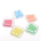COSMOS Random Color Soft Foam Hearing Protection Earplugs (5 Pairs)