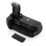 Powerextra BG-E18 Battery Grip for Canon EOS 750D/Rebel T6i, 760D/Rebel T6s, Digital Camera with Infrared Remote Controller, Work with 1/2 pcs LP-E17 Batteries